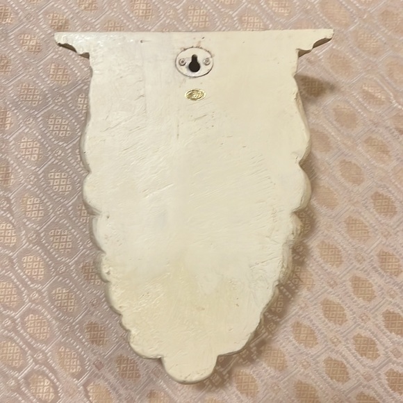 Decorative Shelf Ivory Color 10” Tall x 7.5” Wide x 3” Deep - Picture 2 of 3